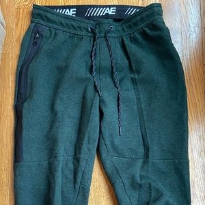 American Eagle Green Joggers